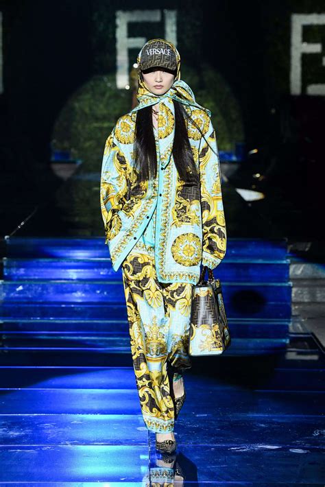 fendi versace show|Fendi Versace collab.